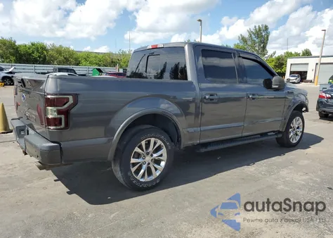 2018 Ford F150 Supercrew из США, поврежденный, VIN 1FTEW1C50JKF19590